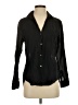 Grayson 100% Cotton Black Long Sleeve Blouse Size XS (1) - photo 1