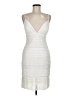 DB Studio 100% Polyester Ivory Cocktail Dress Size 8 - photo 1