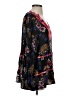 Left Coast by Dolan Black Long Sleeve Blouse Size S - photo 4