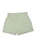 Zara Solid Green Shorts Size L - photo 2