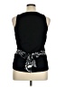 August Silk Black Sleeveless Blouse Size XL - photo 2