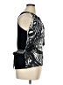 August Silk Black Sleeveless Blouse Size XL - photo 4