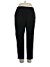 Susan Graver Solid Black Casual Pants Size L (petite) - photo 1