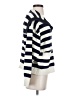Zara 100% Virgin Wool Stripes White Wool Pullover Sweater Size S - photo 4