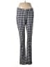 J. McLaughlin Checkered-gingham Blue Casual Pants Size 6 - photo 1