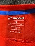 Brooks Graphic Orange Sleeveless T-Shirt Size S - photo 7