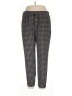 Merona 100% Polyester Houndstooth Black Casual Pants Size L - photo 1