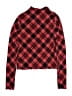 H&M Plaid Red Long Sleeve Turtleneck Size 16 - 18 - photo 2
