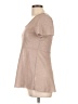 BKE Tan Short Sleeve Blouse Size L - photo 5