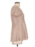 BKE Tan Short Sleeve Blouse Size L - photo 4