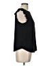 Monteau Black Sleeveless Blouse Size L - photo 4