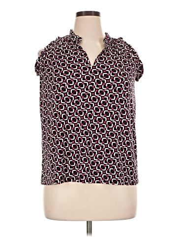 MICHAEL Michael Kors Sleeveless Button-Down Shirt (view 1)
