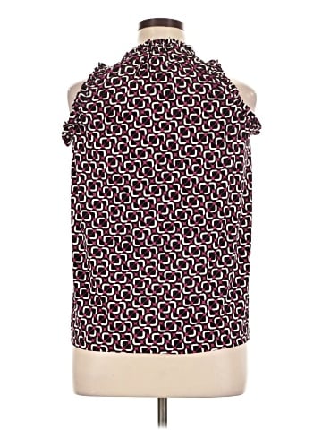 MICHAEL Michael Kors Sleeveless Button-Down Shirt (view 2)