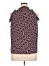 MICHAEL Michael Kors Print Pink Sleeveless Button-Down Shirt Size XL - photo 2
