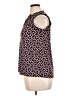 MICHAEL Michael Kors Print Pink Sleeveless Button-Down Shirt Size XL - photo 5