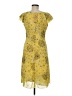 Jessica 100% Polyester Paisley Yellow Casual Dress Size M - photo 2