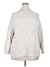 Terra & Sky 100% Polyester Ivory 3/4 Sleeve Top Size 2X - photo 1