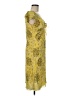 Jessica 100% Polyester Paisley Yellow Casual Dress Size M - photo 4