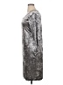 Hot Kiss Metallic Silver Cocktail Dress Size 3X - photo 5