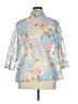 Draper's & Damon's 100% Polyester Blue Cardigan Size 1X - photo 2