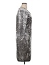 Hot Kiss Metallic Silver Cocktail Dress Size 3X - photo 4