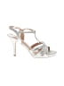 Lauren Lorraine Silver Sandals Size 10 - photo 1