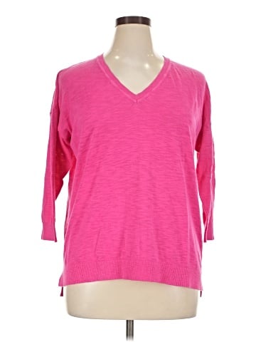 J.Crew Factory Store 3/4 Sleeve Top (view 1)