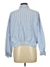 Ellison 100% Cotton Stripes Blue Long Sleeve Button-Down Shirt Size L - photo 2