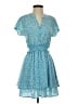 Sienna Sky Paisley Blue Casual Dress Size XS - photo 1