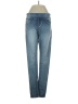 Lola jeans Solid Blue Jeans Size 4 - photo 1