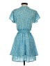 Sienna Sky Paisley Blue Casual Dress Size XS - photo 2