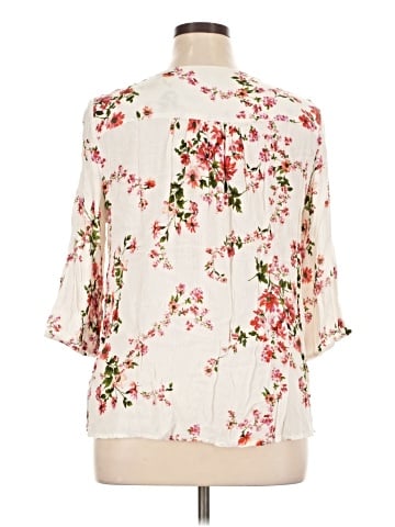 Skies Are Blue 3/4 Sleeve Blouse (view 2)