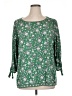 Max Studio Green 3/4 Sleeve Blouse Size 1X - photo 1