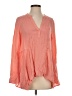 Maeve 100% Rayon Orange Long Sleeve Blouse Size 4 - photo 1