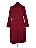 City Chic Burgundy Coat Size 18 - photo 2