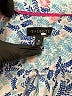 Talbots 100% Cotton Print Blue Long Sleeve Button-Down Shirt Size M - photo 7
