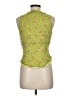Sigrid Olsen Green Sleeveless Blouse Size 6 - photo 2