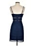 Aqua 100% Polyester Blue Cocktail Dress Size XS - photo 2