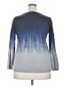 Chelsea & Theodore Blue Pullover Sweater Size 2X - photo 2