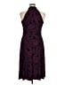 Chaps Paisley Purple Cocktail Dress Size XL - photo 2