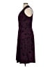 Chaps Paisley Purple Cocktail Dress Size XL - photo 5
