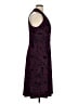 Chaps Paisley Purple Cocktail Dress Size XL - photo 4