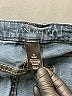 Venezia Stripes Blue Jeans Size 22 S - photo 4