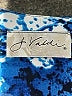 J Valdi Print Blue Cocktail Dress Size XL (estimated) - photo 7