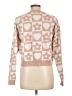 Debut Hearts Pink Pullover Sweater Size L - photo 2