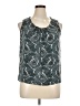 Talbots Teal Sleeveless Silk Top Size 16 Petite - photo 1