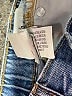 Zara Hearts Blue Denim Shorts Size 12 - 13 - photo 4