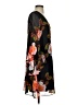 Nine West 100% Polyester Floral Black Cocktail Dress Size 4 - photo 4