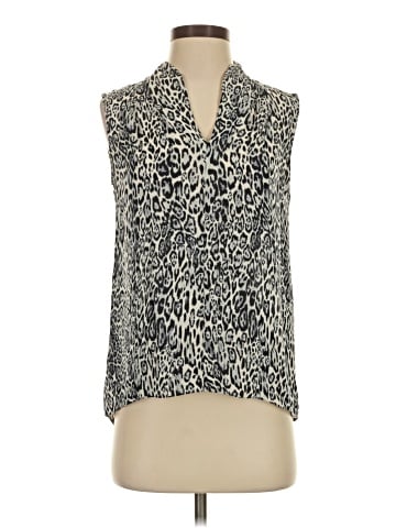 Elie Tahari Sleeveless Silk Top (view 1)