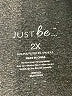 Just Be... Solid Gray Active Pants Size 2X - photo 4